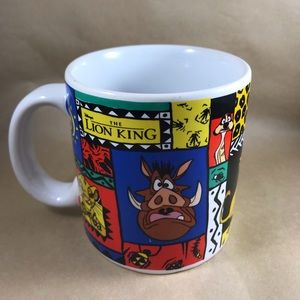 Vintage Disney Lion King 12 oz mug